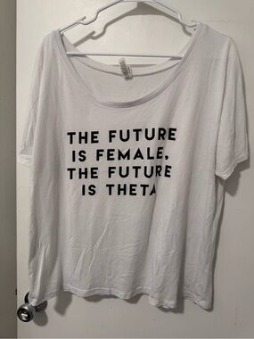 *Never Worn* Kappa Alpha Theta “The Future is Female” Shirt